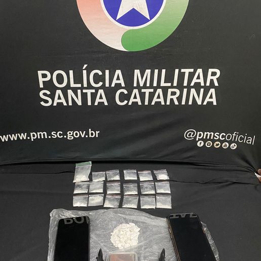 Casal é preso por tráfico de drogas em São Miguel do Oeste