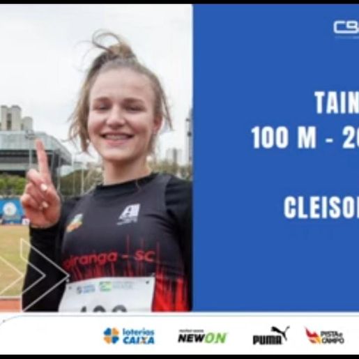 Tainara Mees de Itapiranga é convocada para a Seleção Brasileira