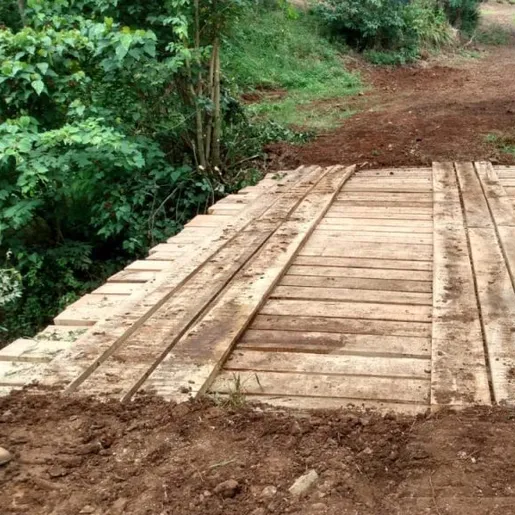 Pontes de concreto vão substituir todas as de madeira no interior de SMO até 2028