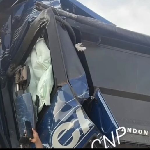 Morador de Campo Erê morre em acidente entre três caminhões na BR-364 em Cuiabá