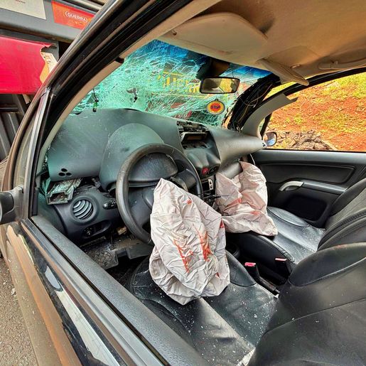 Colisão traseira deixa quatro pessoas feridas na Willy Barth em SMOeste