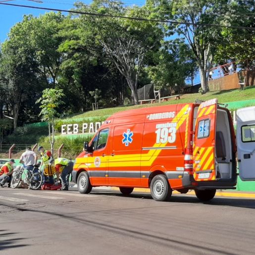 Bombeiros atendem segundo acidente em menos de 24h no centro de Iporã