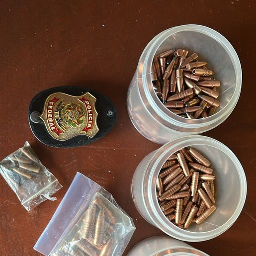 PF faz operação em São Miguel do Oeste contra tráfico internacional de munições