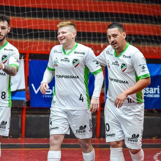 Neste sábado, São Miguel Futsal/JONI GOOL recebe São Carlos pela Taça Barriga Verde