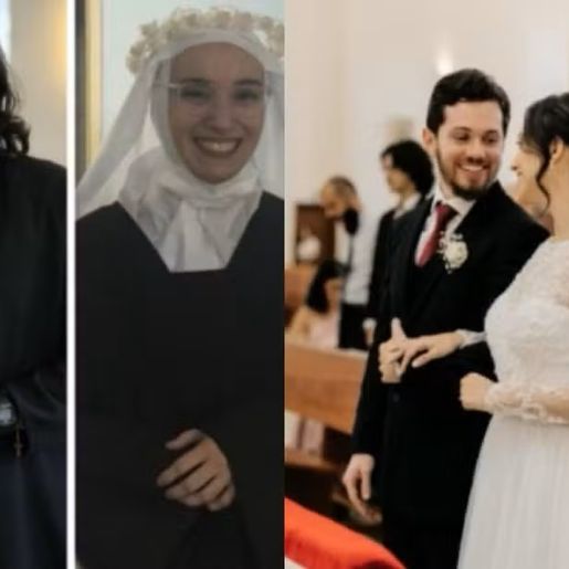 Freira e seminarista trocam vida religiosa, se casam em SC e história viraliza