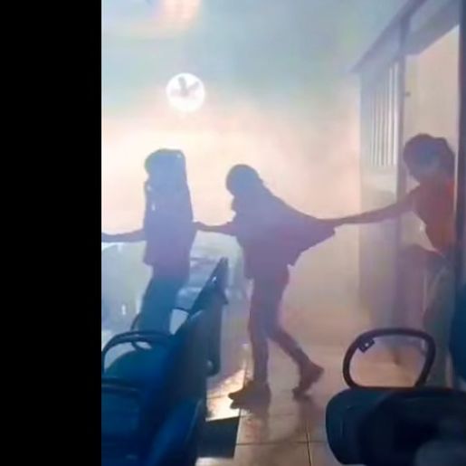 Alunos do Bombeiro Mirim participam de simulação realista de evacuação em Princesa