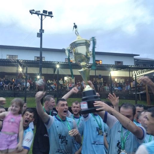 São Ludgero é campeão da 2ª divisão do Municipal de Itapiranga