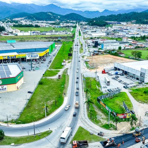 Jorginho Mello pede que governo federal transfira gestão da BR-282 ao estado