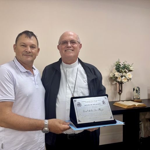 Câmara de Vereadores de Saltinho realiza Sessão Solene em homenagem a Dom Odelir Magri