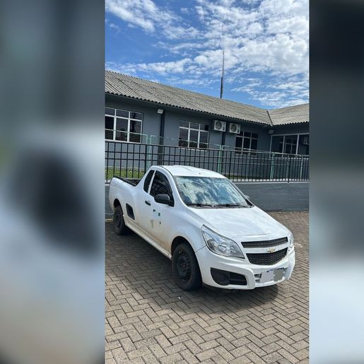 Veículo furtado de prefeitura de SMO é recuperado em Chapecó