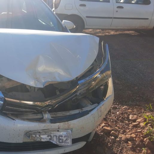 Prefeito de São João do Oeste se envolve em acidente com três veículos