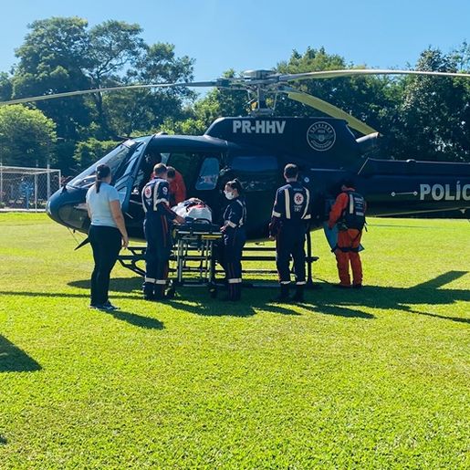 VÍDEO: SAER-FRON realiza transferência de paciente de Itapiranga para Hospital de Xanxerê
