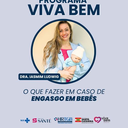Programa Viva Bem: o que fazer em casos de engasgo em bebês?