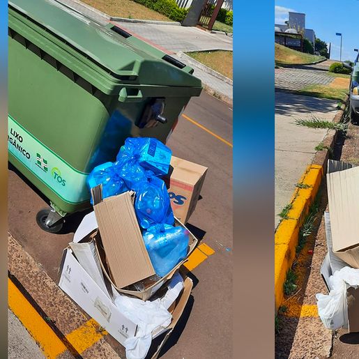 Secretário de Urbanismo reforça separação correta do lixo em SMOeste