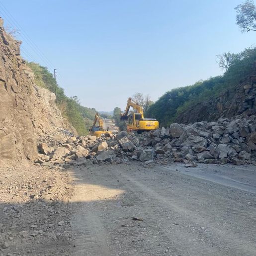 Trecho da SC-283 será fechado para detonação de rochas na sexta-feira