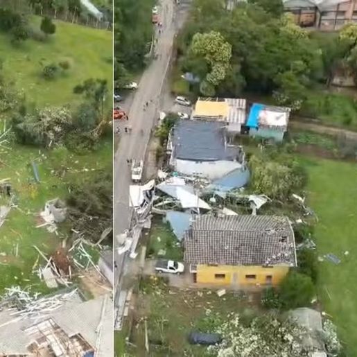 Tornado na Serra do RS foi o 2º em 15 dias e causou ventos de 100 km/h