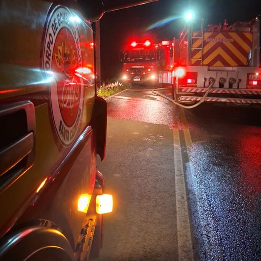 Incêndio destrói parte de serraria no interior de Santa Terezinha do Progresso