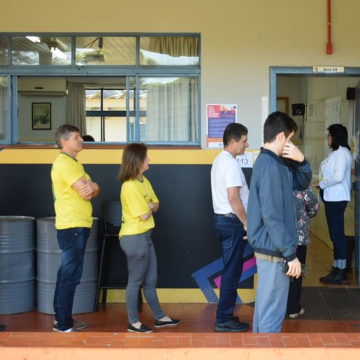 Eleições seguem tranquilas em SMOeste