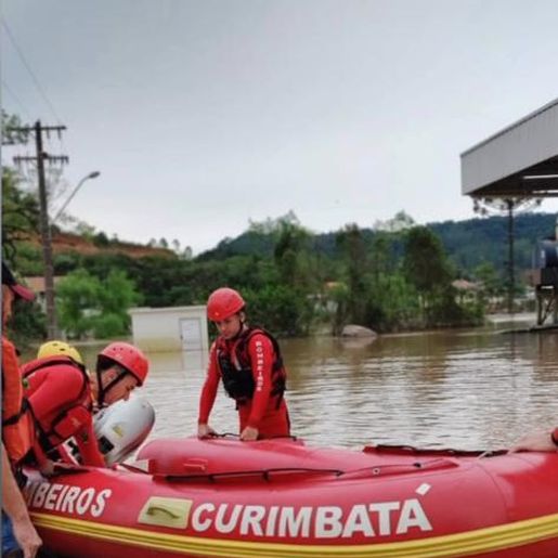 Bombeiro Militar de Cedro é convocado para compor a força tarefa na cidade de Taió-SC