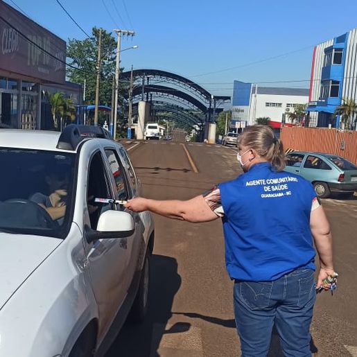 Realizado dia D de conscientização contra a Dengue em Guaraciaba