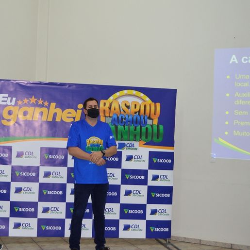 Lançada Oficialmente a Campanha Raspou, Achou, Ganhou CDL