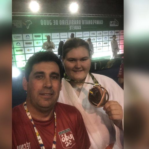 Judoca de São Miguel do Oeste conquista bronze no Campeonato Brasileiro Sub-18