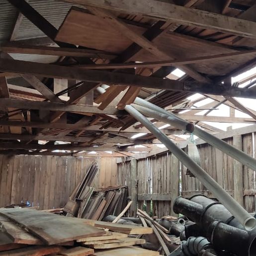 Municípios do Extremo Oeste são atingidos por vendaval