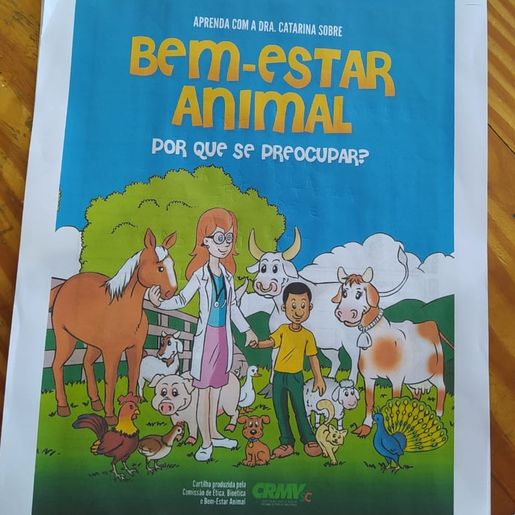 Projeto orienta crianças de Mondaí sobre cuidados com o bem-estar animal