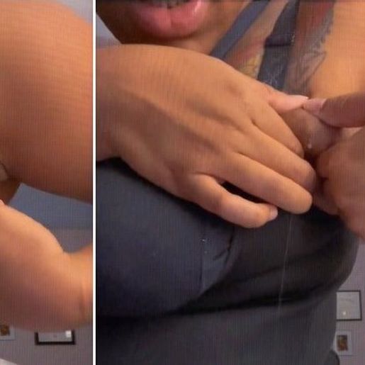 Mãe descobre ser capaz de esguichar leite por meio da axila: 'Achei legal!'