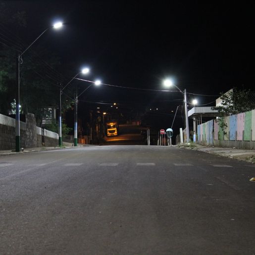 Iporã do Oeste irá chegar a R$ 500 mil investidos na iluminação LED da cidade