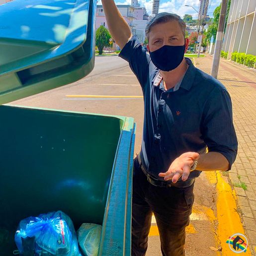 Cidade Limpa: Secretário orienta população sobre descarte correto de lixo