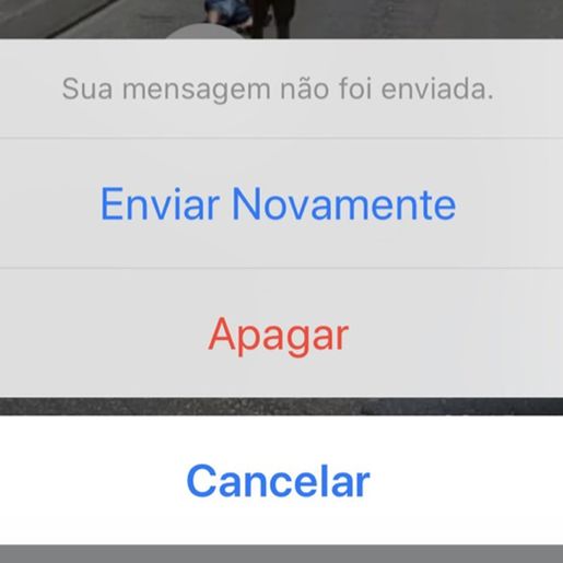 Usuários do aplicativo WhatsApp relatam que não conseguem enviar fotos e vídeos