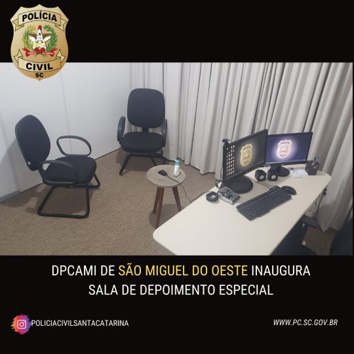 DPCAMI inaugura sala para depoimento especial de crianças e adolescentes