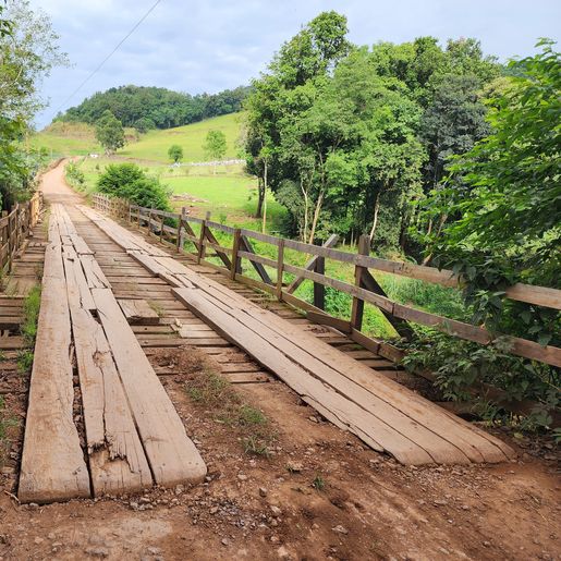 Projeto da ponte na SC-283, no interior de Itapiranga, praticamente dobra de valor