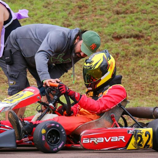 Cedrense conquista o terceiro lugar no Metropolitano de kart no Paraná