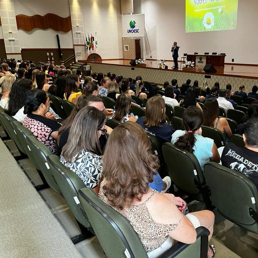 Evento com servidores marca o início do ano letivo em São Miguel do Oeste