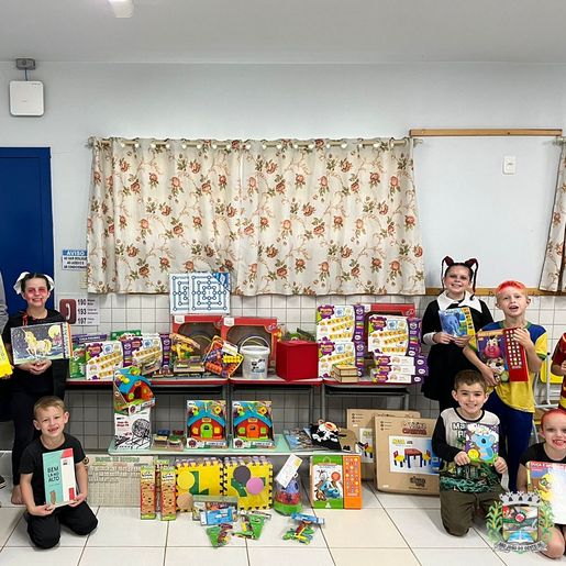 São João do Oeste investe em brinquedos educativos para escolas municipais
