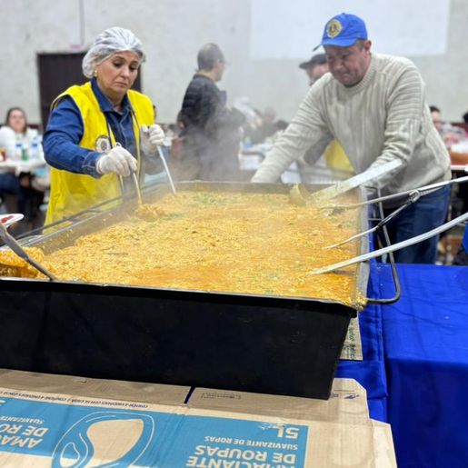 1º Risoto no Tacho do Lions Clube Universidade reúne mais de 600 pessoas em São Miguel do Oeste