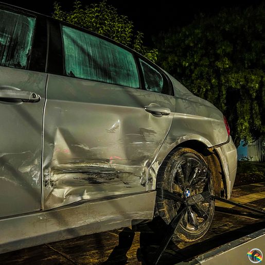 Após causar acidente, homem é preso por embriaguez ao volante em SMO