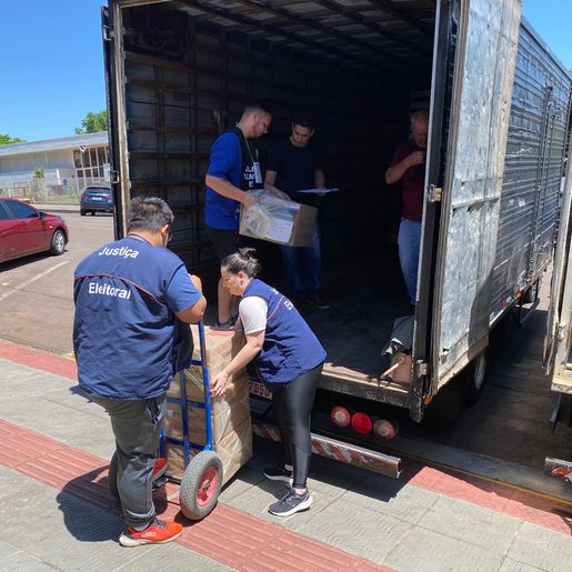 São Miguel do Oeste recebe mais de 90 urnas para as eleições deste domingo