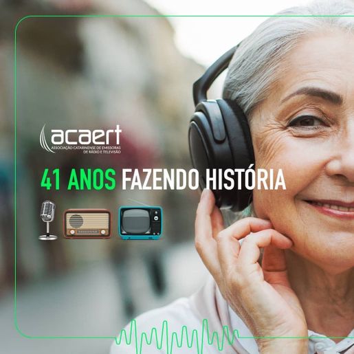 ACAERT completa 41 anos, fortalecendo o rádio e a TV em Santa Catarina