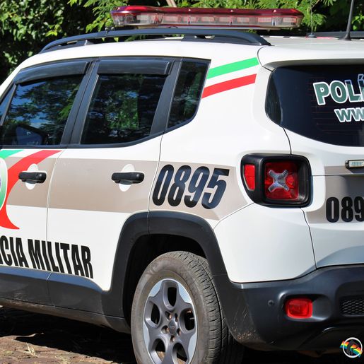 Briga em oficina termina com esfaqueamento e dano ao patrimônio em Mondaí