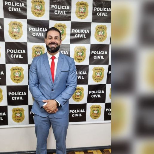 Palmitos recebe novo delegado de Polícia Civil