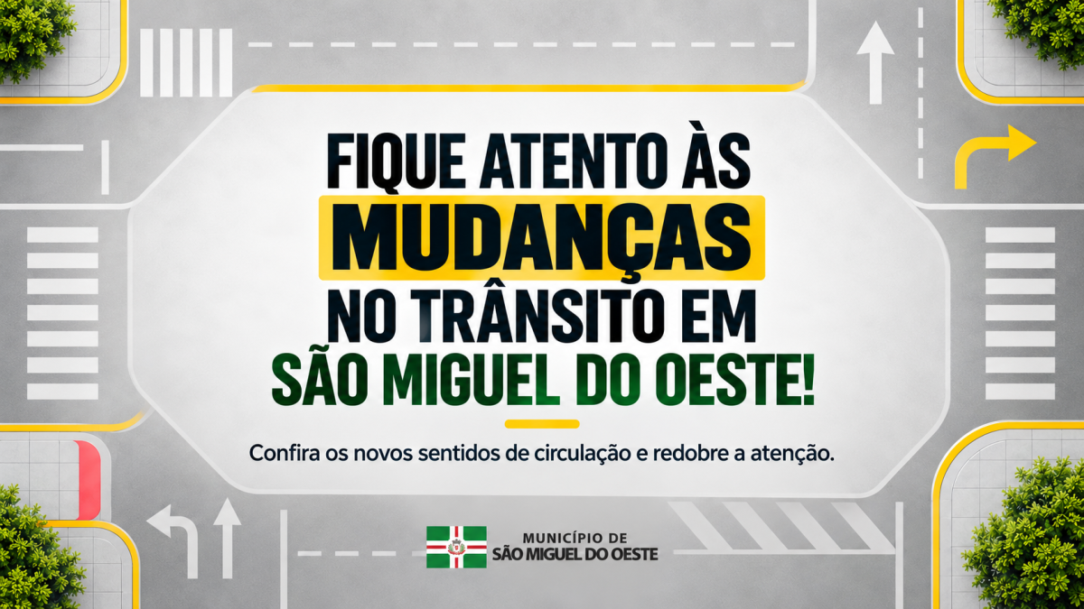 Conselho aprova mudanças no trânsito em ruas de São Miguel do Oeste