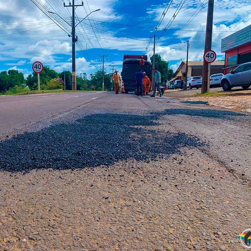 Sem recursos, DNIT autoriza SMOeste fazer manutenção na Avenida Willy Barth