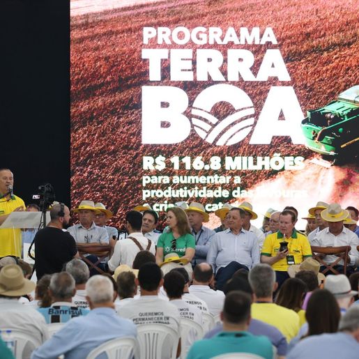 Governador lança Programa Terra Boa com investimento de R$ 116,8 milhões