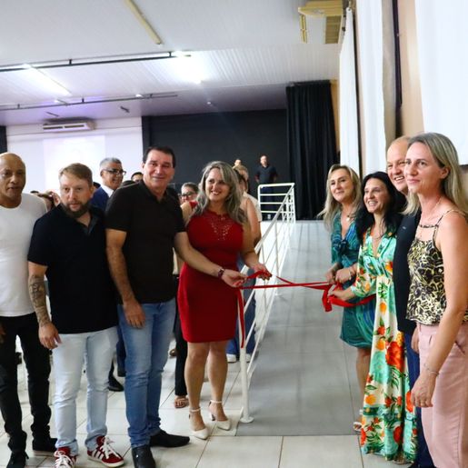 Evento com Geraldo Peçanha marca inauguração das melhorias no Centro de Eventos de Campo Erê