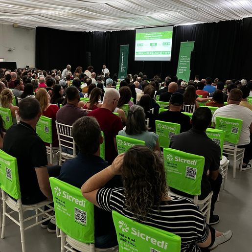 Resultado positivo de 2025 marca assembleia da Sicredi, em SMO