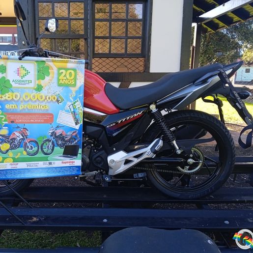 Assemit realiza sorteio da segunda motocicleta da Campanha Show da Sorte