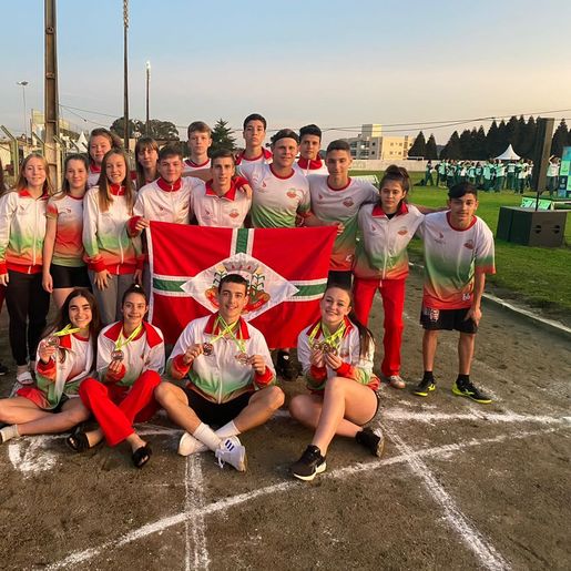 Atletismo de Itapiranga é destaque no estadual da Olesc